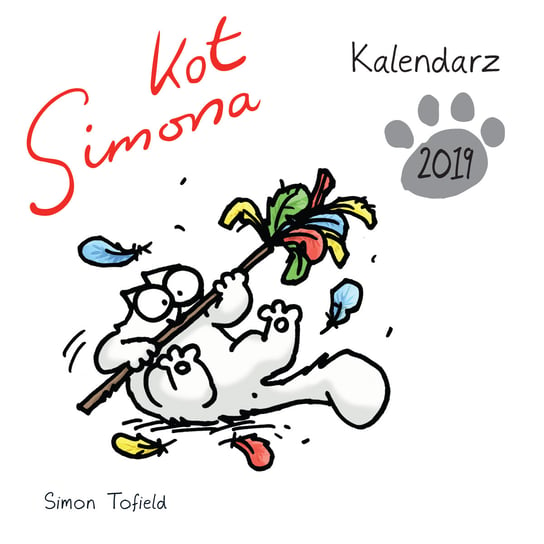 Kalendarz ścienny 2019, Kot Simona 