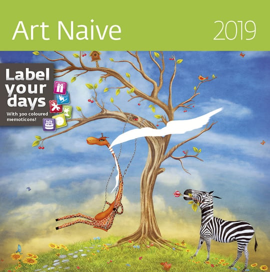 Kalendarz ścienny 2019, Sztuka naiwna Sztuka Rodzinna