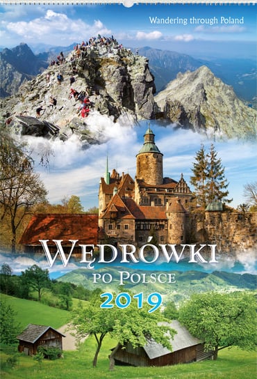 Kalendarz ścienny 2019, Wędrówki po Polsce Lucrum