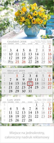 Kalendarz ścienny 2019, Wiązanka Codex