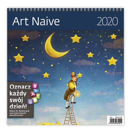 Kalendarz ścienny 2020, Art Naive Sztuka Rodzinna