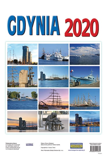 Kalendarz ścienny 2020, Gdynia Literat