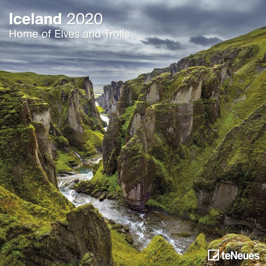 Kalendarz ścienny 2020, Iceland - Home of Elves and Trolls Teneues