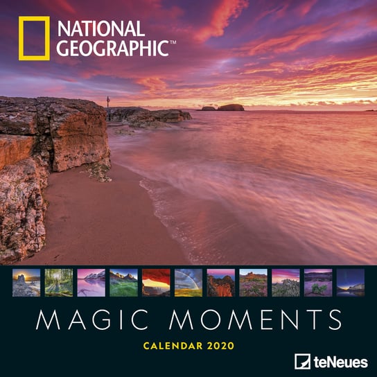 Kalendarz ścienny 2020, National Geographic, Magic Moments Teneues
