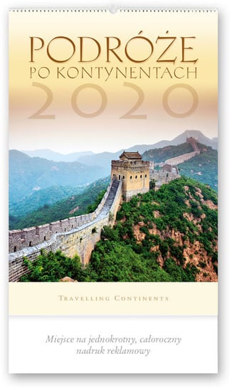 Kalendarz ścienny 2020, Podróże po kontynentach Lucrum