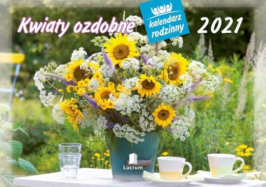 Kalendarz ścienny 2021, Kwiaty ozdobne Lucrum