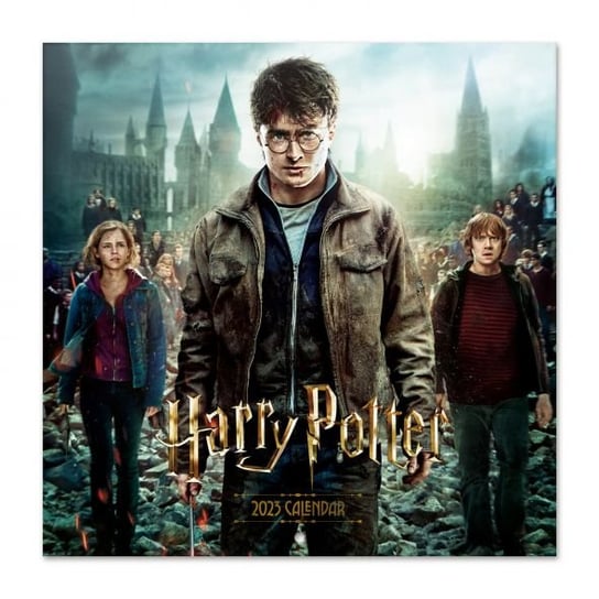 Kalendarz ścienny 2023 Harry Potter kalendarze na ścianę 30x30 cm Grupo Erik