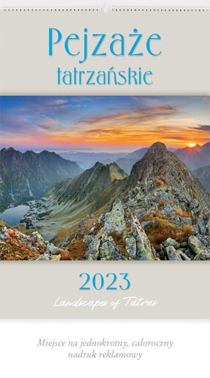Kalendarz ścienny 2023, Pejzaże tatrzańskie Lucrum