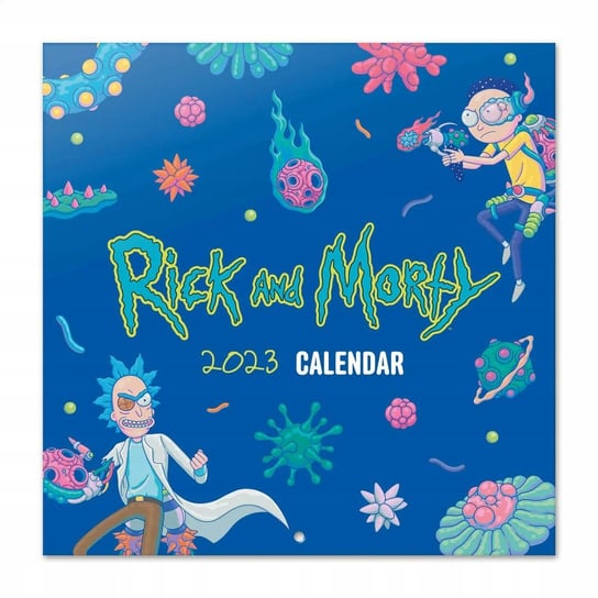 Kalendarz Ścienny 2023 Rick And Morty Z Plakatem Inna marka