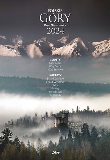 Kalendarz ścienny 2024 Libra Pl Polskie Góry Libra Pl