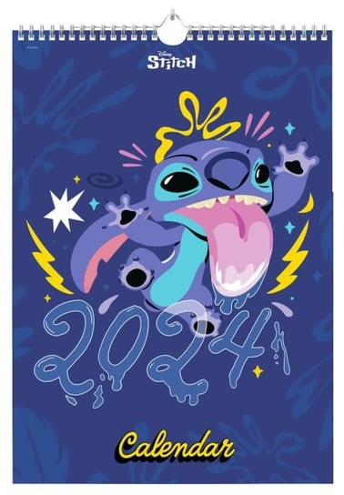 Kalendarz Ścienny 2024 Miesięczny A3 Grupo Erik Disney Stitch Grupo Erik