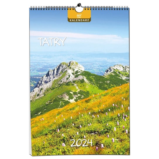 Kalendarz ścienny 2024 miesięczny B3 EV-CORP Tatry EV-Corp