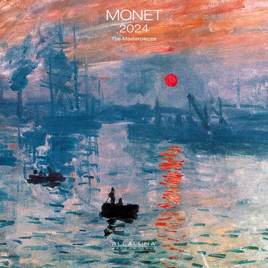 Kalendarz ścienny 2024 miesięczny Claude Monet Inna marka