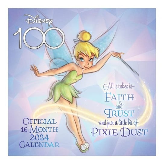 Kalendarz ścienny 2024 miesięczny Danilo Disney 100 Years Danilo