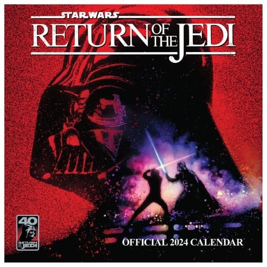Kalendarz ścienny 2024 miesięczny Danilo Star Wars Danilo