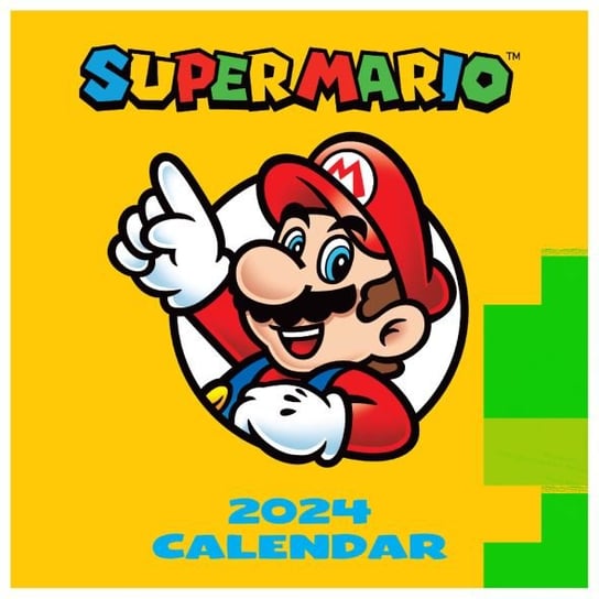 Kalendarz Ścienny 2024 Miesięczny Danilo Super Mario Danilo