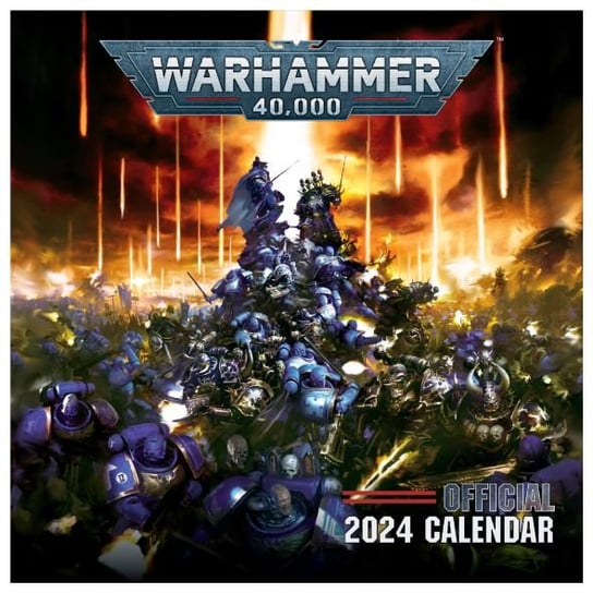 Kalendarz ścienny 2024 miesięczny Danilo Warhammer Danilo
