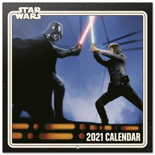 Kalendarz ścienny 2024 miesięczny Grupo Erik Star Wars Star Wars gwiezdne wojny