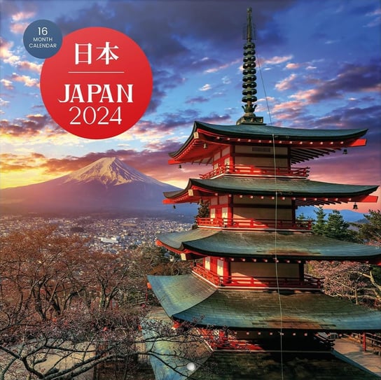Kalendarz Ścienny 2024 Miesięczny Grupoerik Japonia Grupoerik
