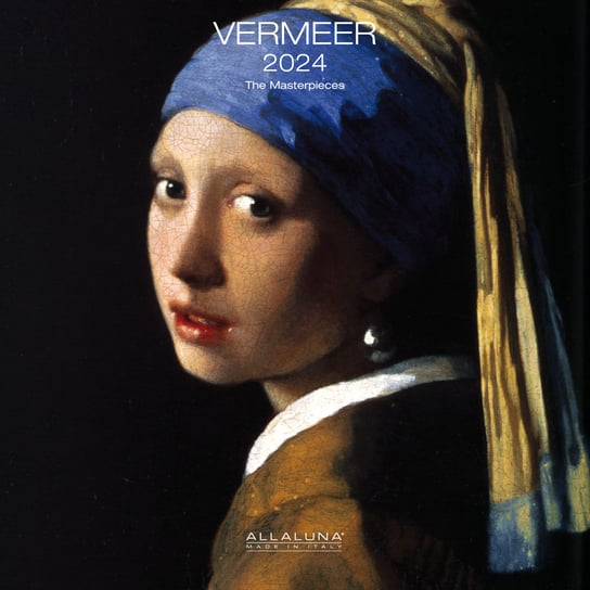 Kalendarz ścienny 2024 miesięczny Jan Vermeer Inna marka