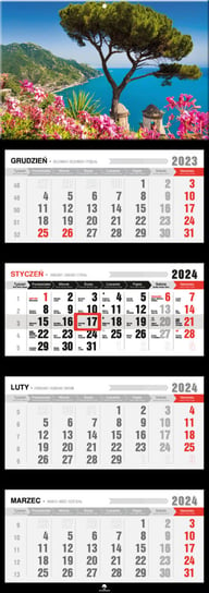 Kalendarz ścienny 2024 miesięczny Pan Kalendarzyk Zatoka Pan Kalendarzyk