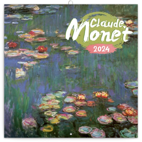 Kalendarz ścienny 2024 miesięczny Presco Group Claude Monet Presco Group