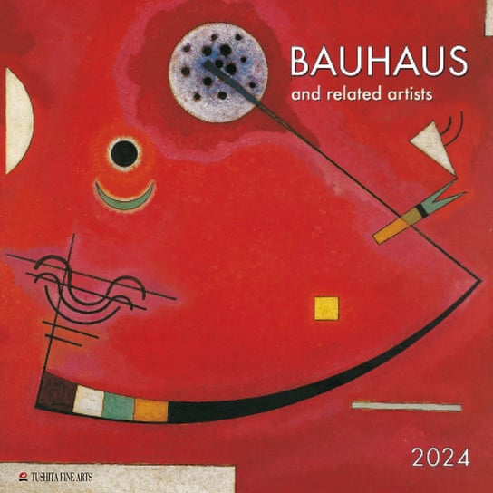 Kalendarz ścienny 2024 miesięczny TUSHITA Verlags Bauhaus TUSHITA