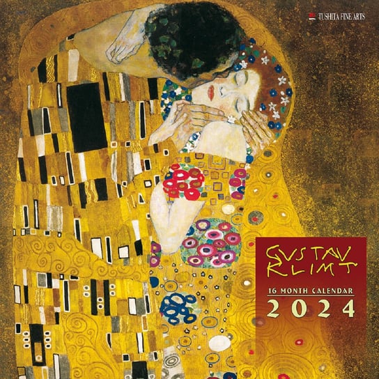 Kalendarz ścienny 2024 miesięczny TUSHITA Verlags Gustav Klimt TUSHITA Verlags