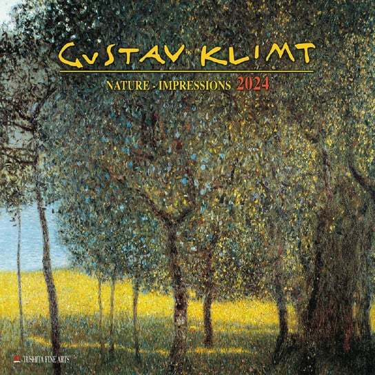 Kalendarz ścienny 2024 miesięczny TUSHITA Verlags Gustav Klimt Natura TUSHITA Verlags