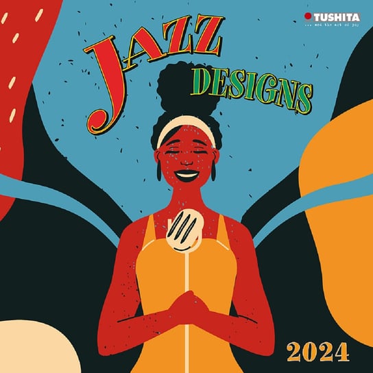 Kalendarz ścienny 2024 miesięczny TUSHITA Verlags Jazz Design TUSHITA Verlags