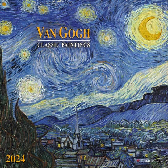 Kalendarz ścienny 2024 miesięczny TUSHITA Verlags Vincent van Gogh TUSHITA Verlags