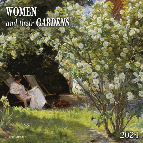 Kalendarz ścienny 2024 miesięczny TUSHITA Verlags Women Garden TUSHITA