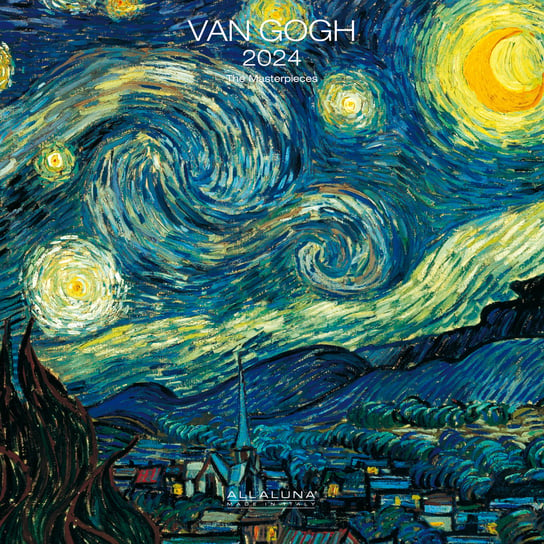 Kalendarz ścienny 2024 miesięcznyVincent van Gogh Inna marka