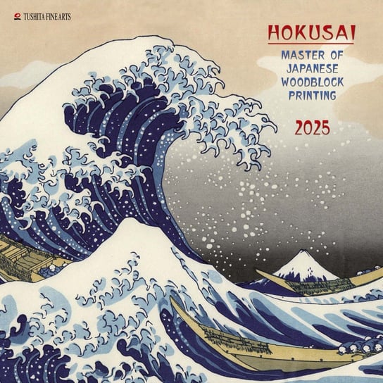 Kalendarz ścienny 2025 Hokusai Sztuka 30x30 Inna marka