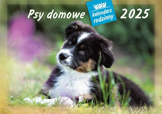 Kalendarz ścienny rodzinny 2025, Psy domowe Lucrum