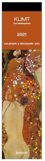 Kalendarz ścienny, zakładkowy Klimt, 2021 Grupo Erik
