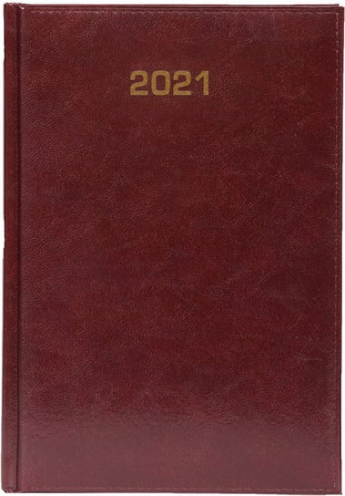 Kalendarz tygodniowy 2021, B5, Baladek, bordowy Dazar