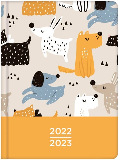 Kalendarz tygodniowy, 2022/2023, 18 miesięcy, Pieski Albi kalendarze