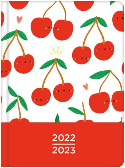 Kalendarz tygodniowy, 2022/2023, 18 miesięcy, Wiśnie Albi kalendarze