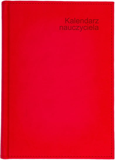 Kalendarz tygodniowy, 2022/2023, A5, Nauczycielski, Czerwony Wokół Nas Wydawnictwo