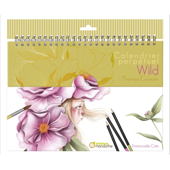 Kalendarz ważnych dat - Kolorowanki Wild Avenue Mandarine