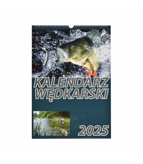 Kalendarz wędkarski ścienny 2025 rok Inna marka