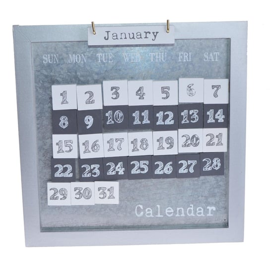 Kalendarz wieczny ścienny 2024 miesięczny Duwen Ernst Duwen