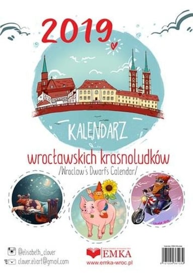 Kalendarz wrocławskich krasnoludków 2019 eMKA