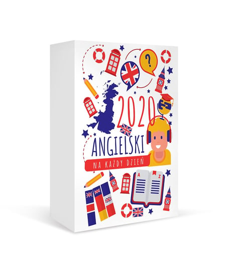 Kalendarz zdzierak 2020, Angielski Eurograf