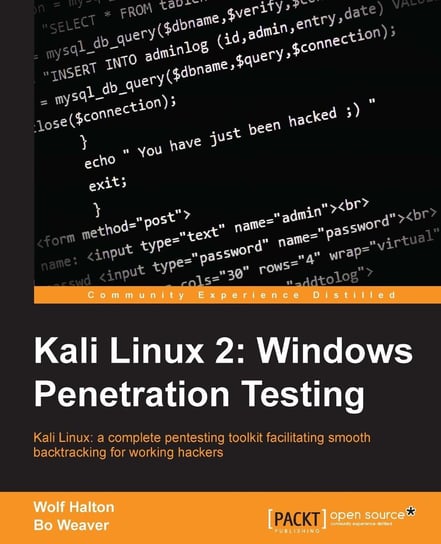 Kali Linux 2. Windows Penetration Testing Bo Weaver, Wolf Halton