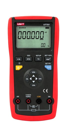 Kalibrator Temperatury Uni-T Ut701 Przewody Pomiarowe Krokodylki Unit