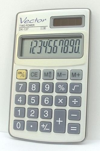 Kalkulator, 102x61x80 mm, Vector DK-137 Vector
