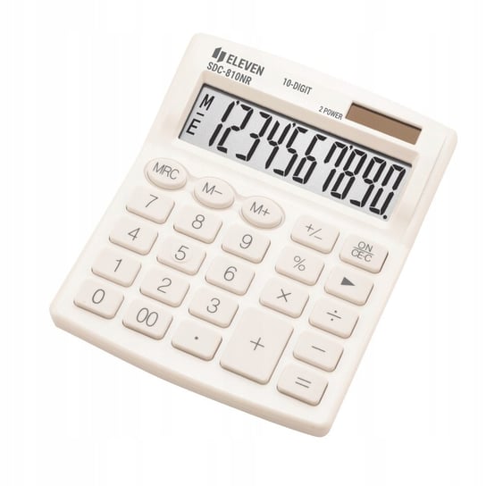 Kalkulator biurowy 10-cyfrowy Eleven Biały Inny producent