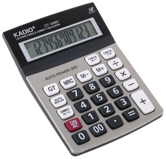 Kalkulator Biurowy 12 Cyfr Lcd Elektroniczny 1224 Inny producent